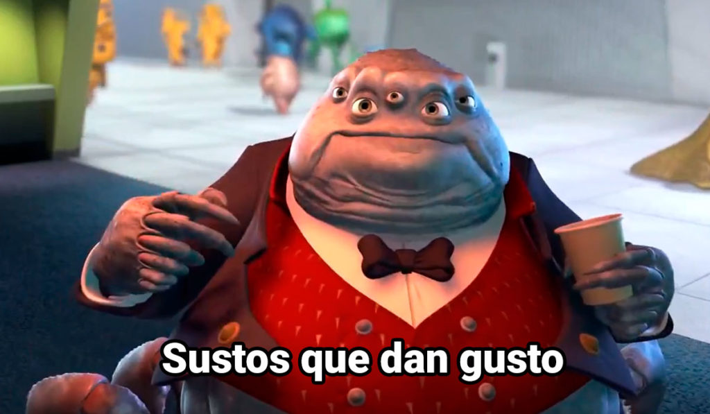 Sustos que dan gusto - Monster Inc - Fotos de memes