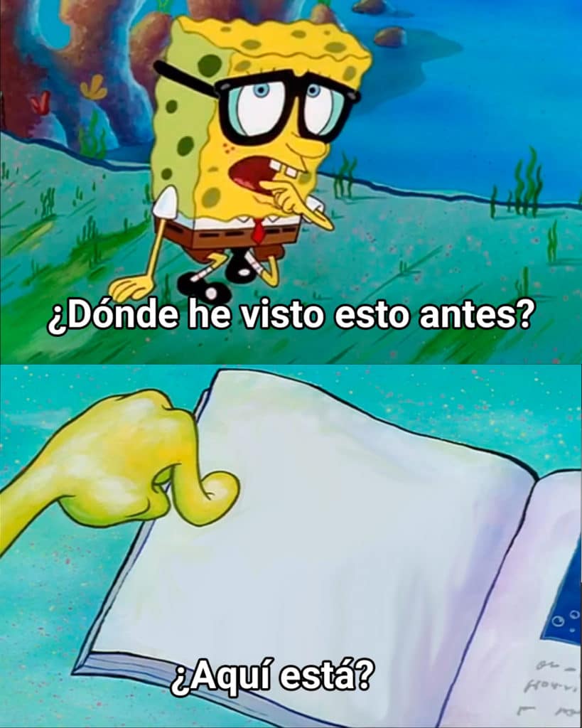 Donde He Visto Esto Antes Bob Esponja Plantilla – NBKomputer